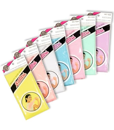 Amazon.com: SALUX Nylon Japanese Beauty Skin Bath Wash Cloth Towel